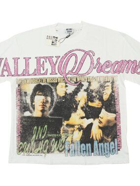 Vale Forever Fallen Bling T-Shirt White